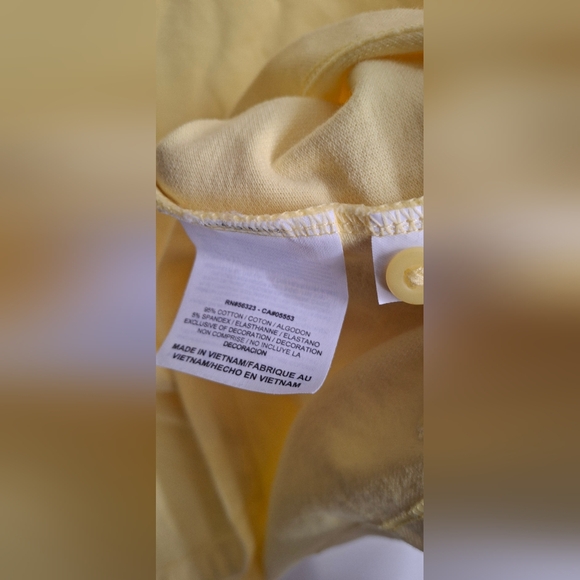 Nike Women's Dri-FIT Victory Golf Polo Sz L SPORT OUTDOORS BUTTER YELLOW - Picture 4 of 9